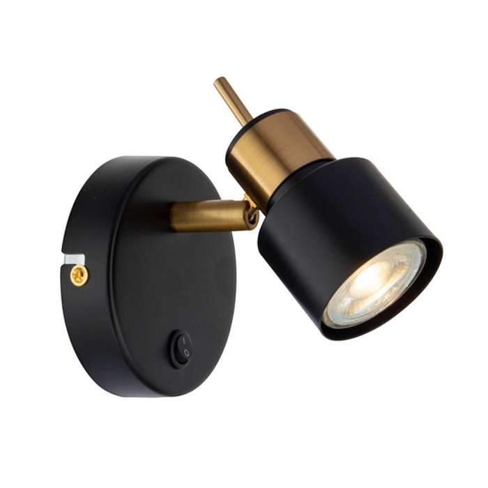 Спот ARTE LAMP A1906AP-1BK